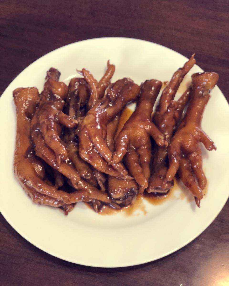 香辣卤鸡爪