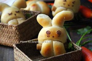 兔子热狗面包#东菱厨师机c08#的做法 步骤18