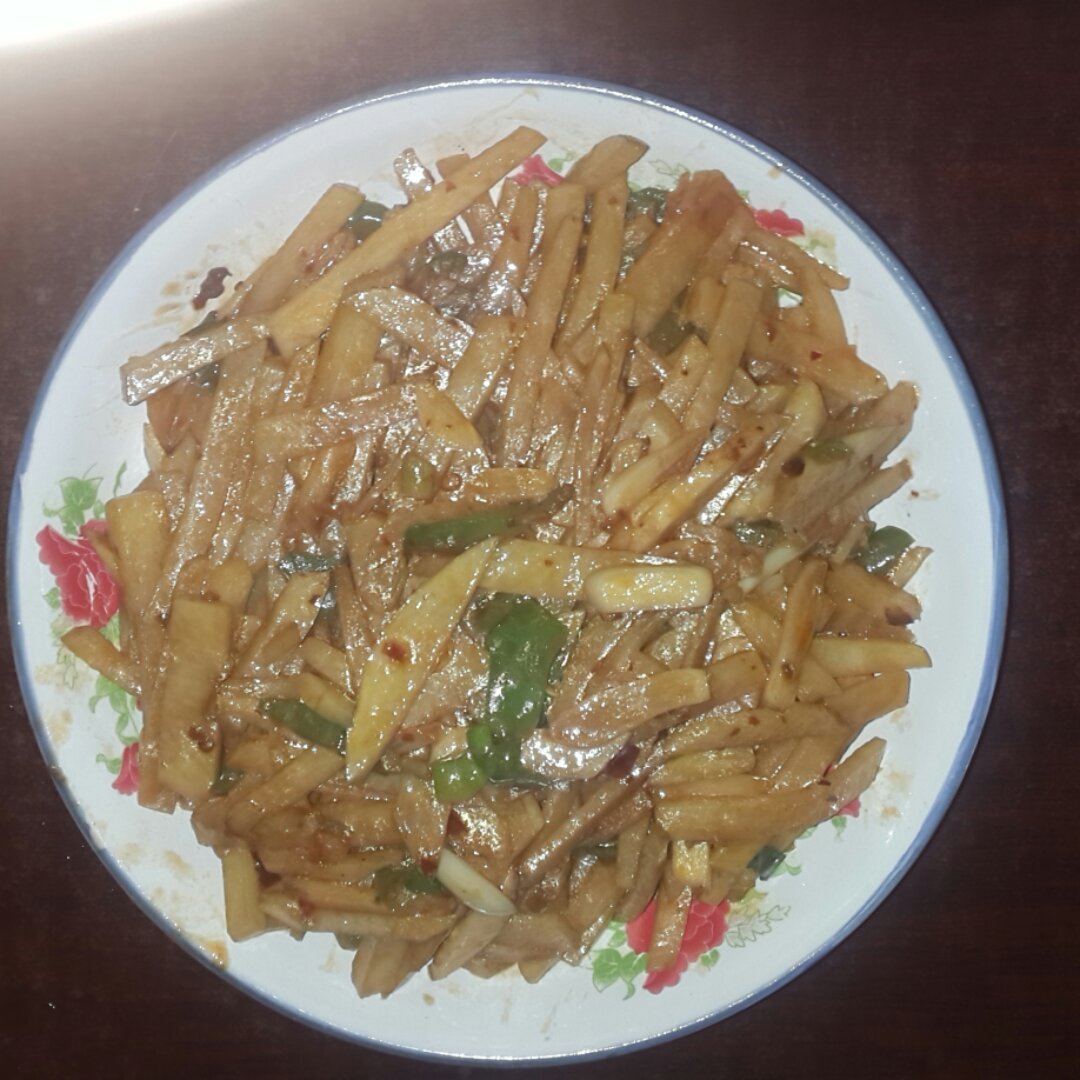 回锅土豆片（老干妈版）
