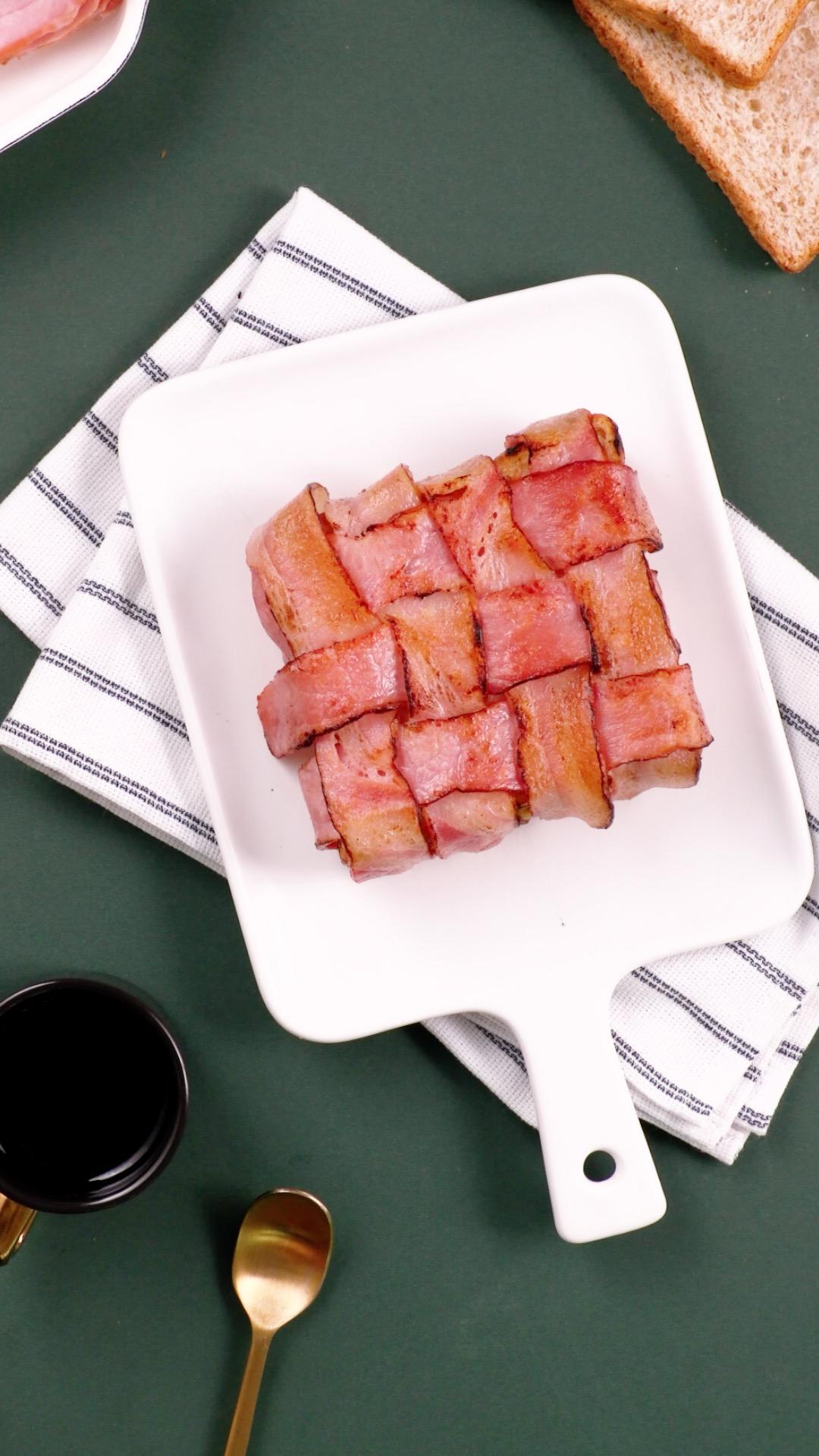 早餐培根芝士立方体 的做法