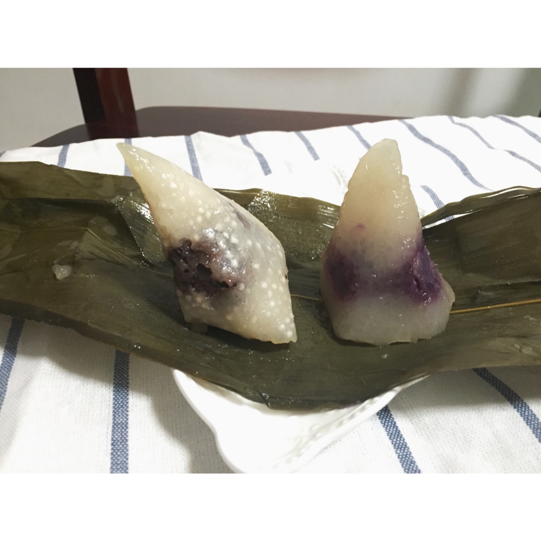 紫薯水晶粽