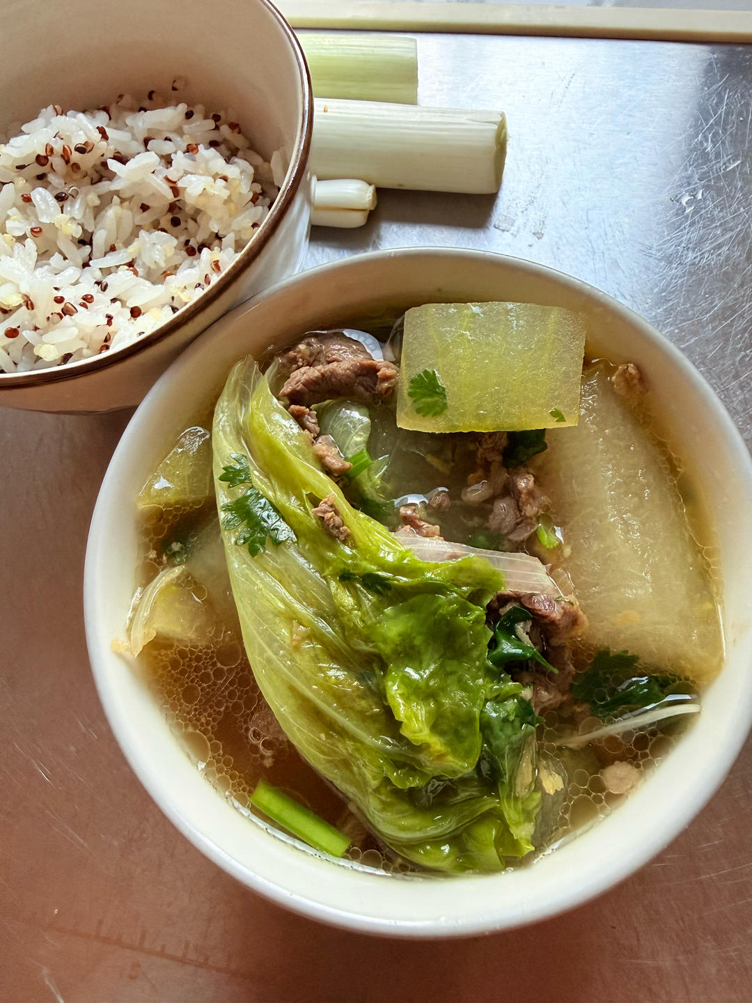 牛肉汆冬瓜