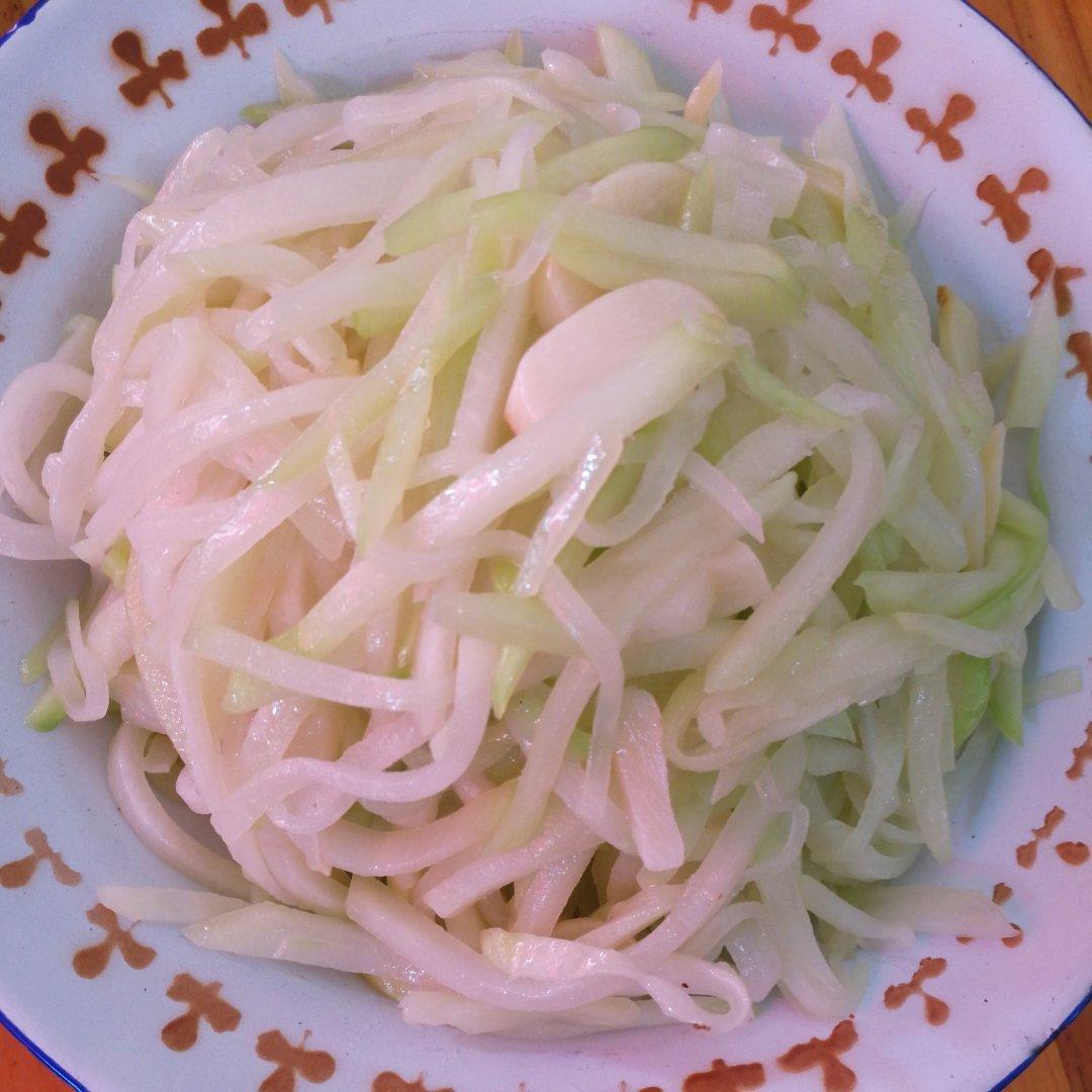 清甜爽口好味道-快炒佛手瓜