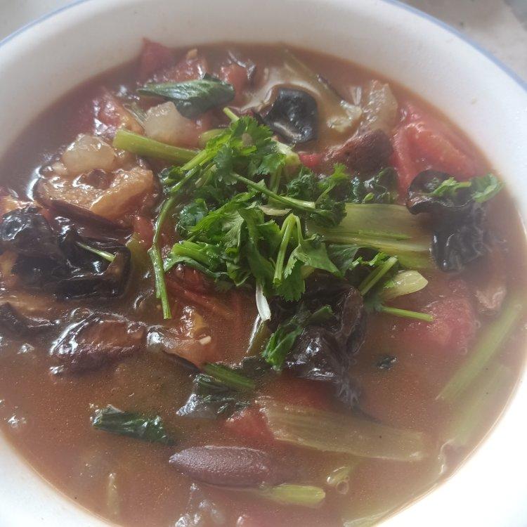 洛阳水席之莲汤肉片