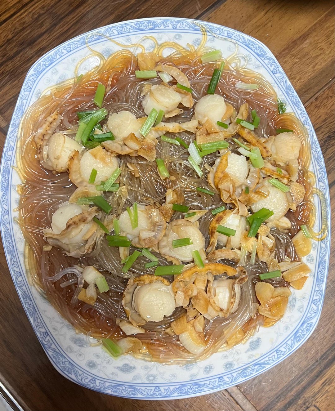 蒜蓉粉丝蒸扇贝