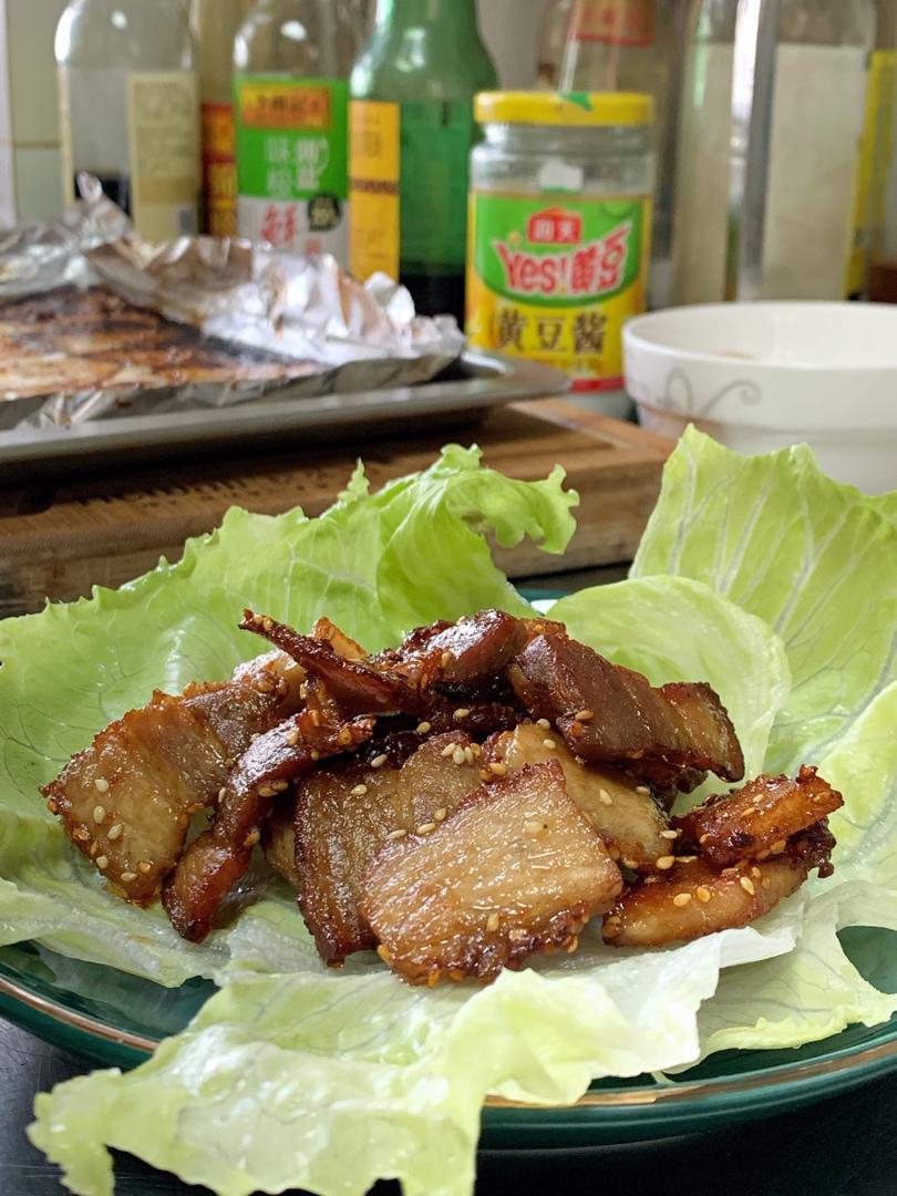 比红烧肉好吃百倍的香烤五花肉