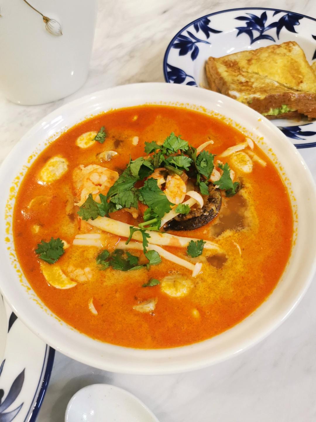 冬阴功汤（家庭简单浓汤版）