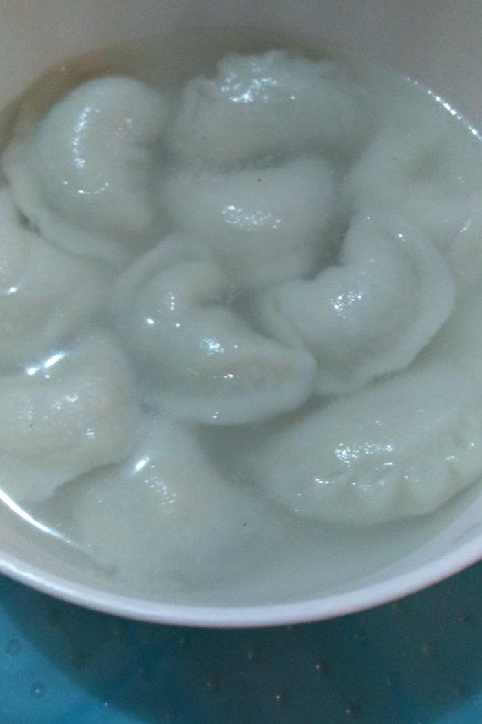 【李婆婆私家菜谱】之腊肉汤圆