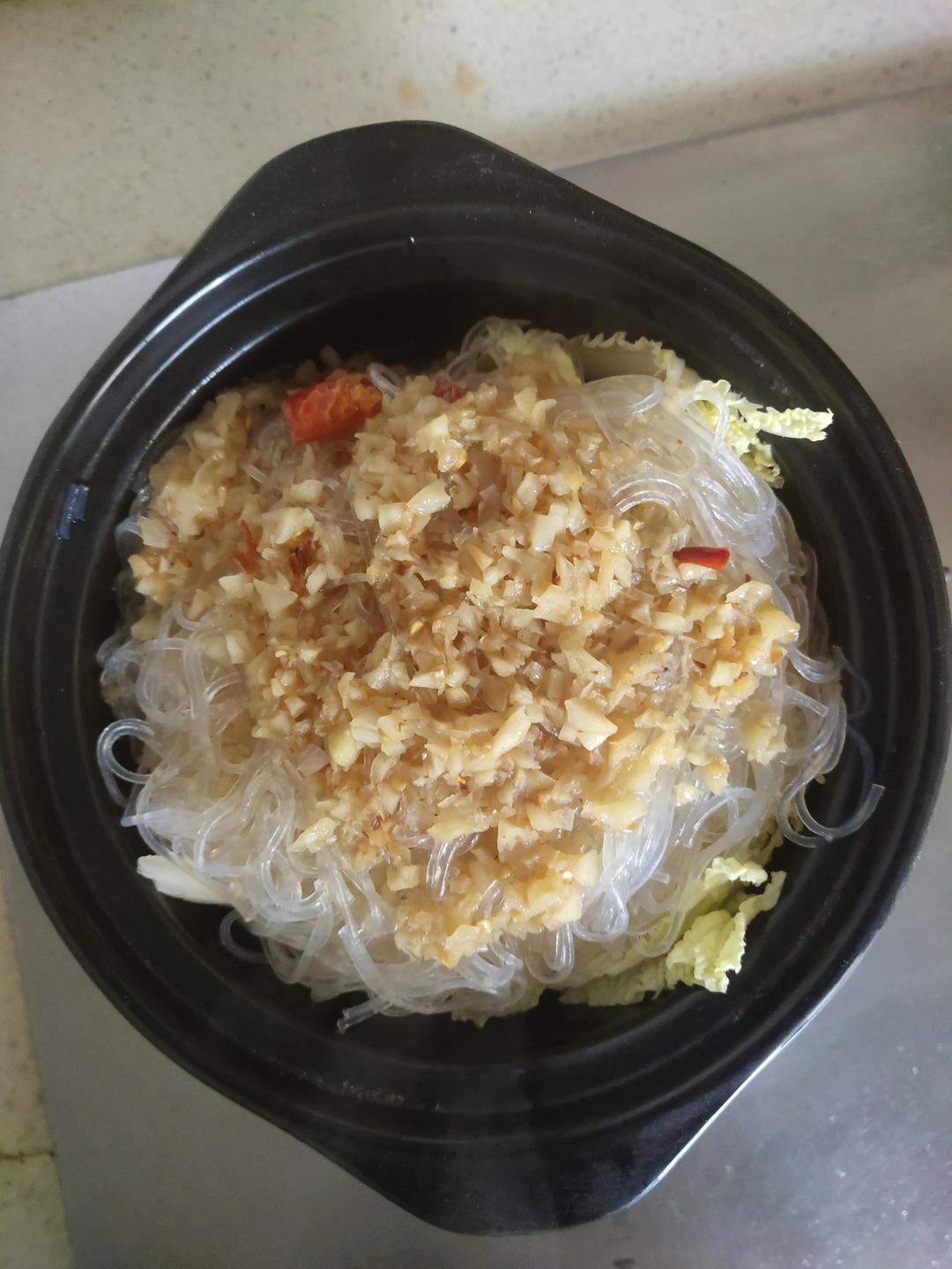 不用蒸的蒜蓉粉丝娃娃菜