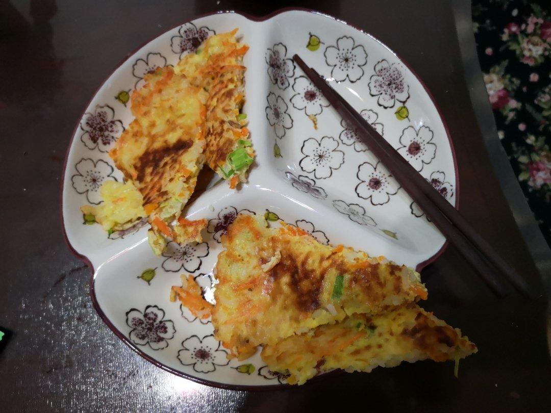 喷香的米饭饼