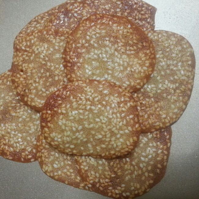 午后茶点——芝麻薄饼