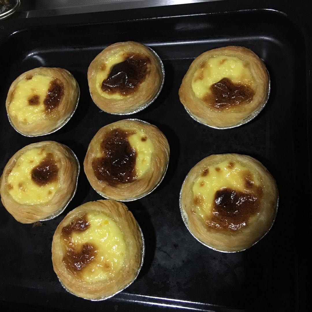 超完美味道超正的蛋挞配方，比KFC的还要嫩还要香~做过最好吃的蛋挞配方