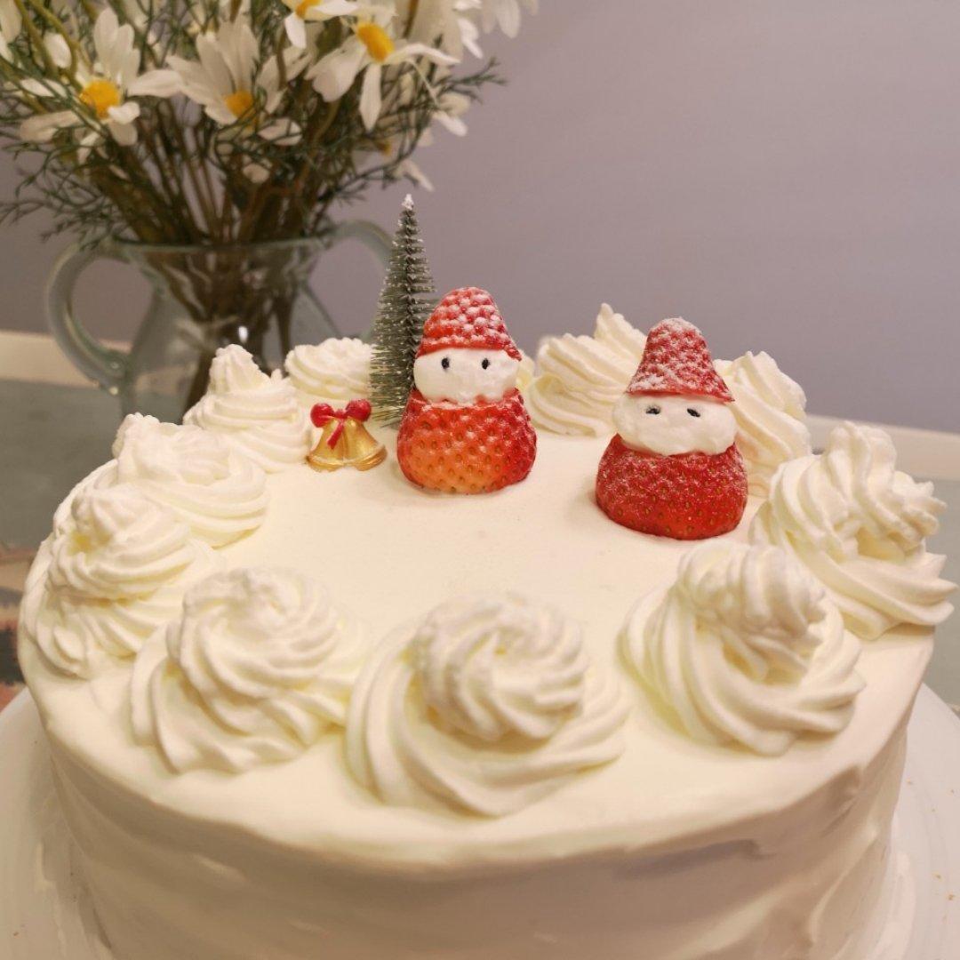 圣诞雪人奶香戚风