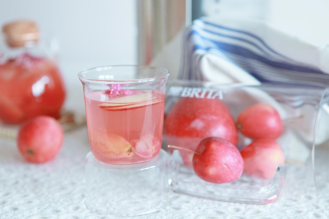 苹果山楂玫瑰果茶