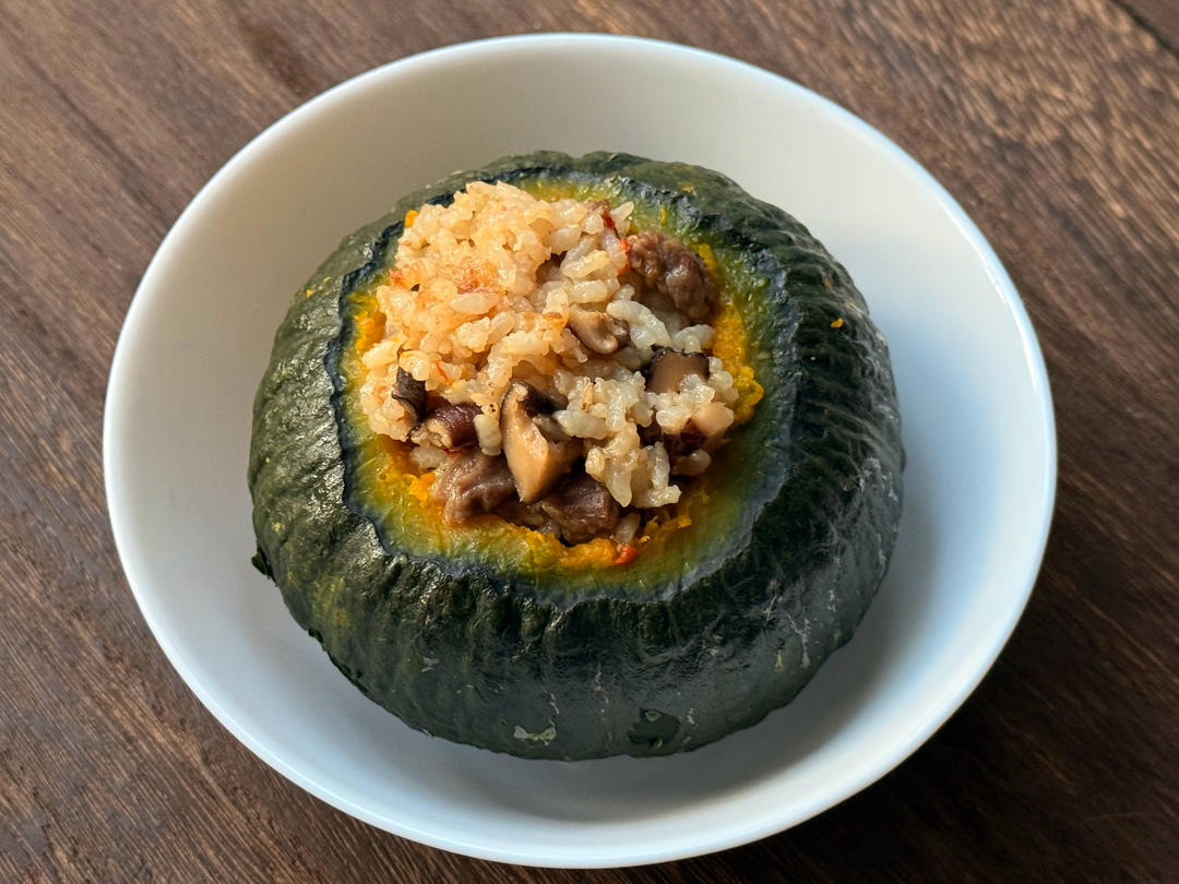 健康美味早饭 牛肉香菇饭