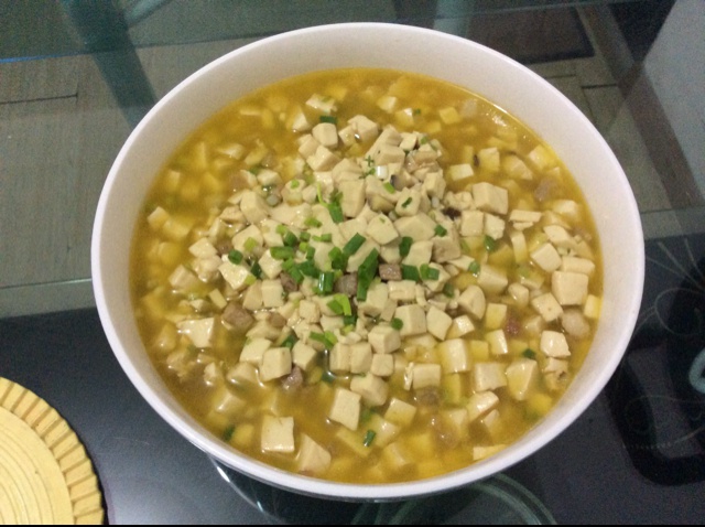 豆腐肉丝汤