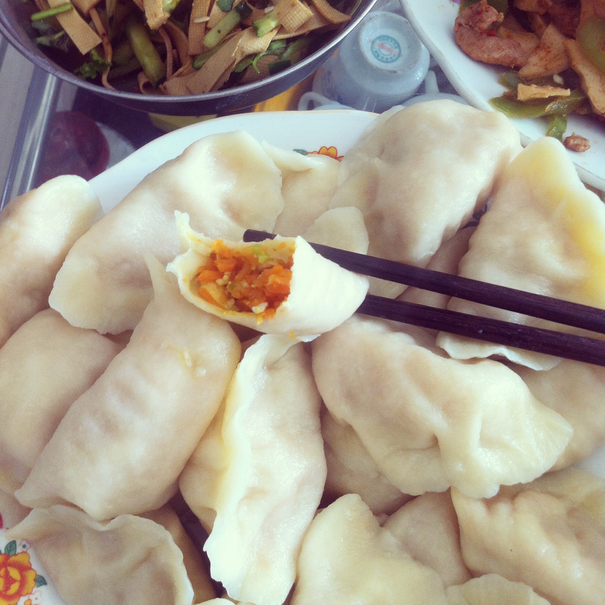 私房胡萝卜素馅饺子