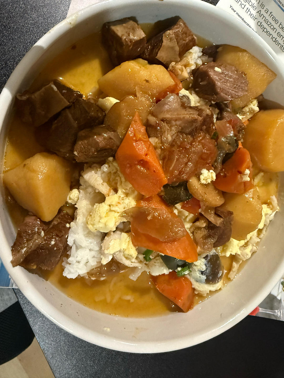 番茄土豆炖牛腩