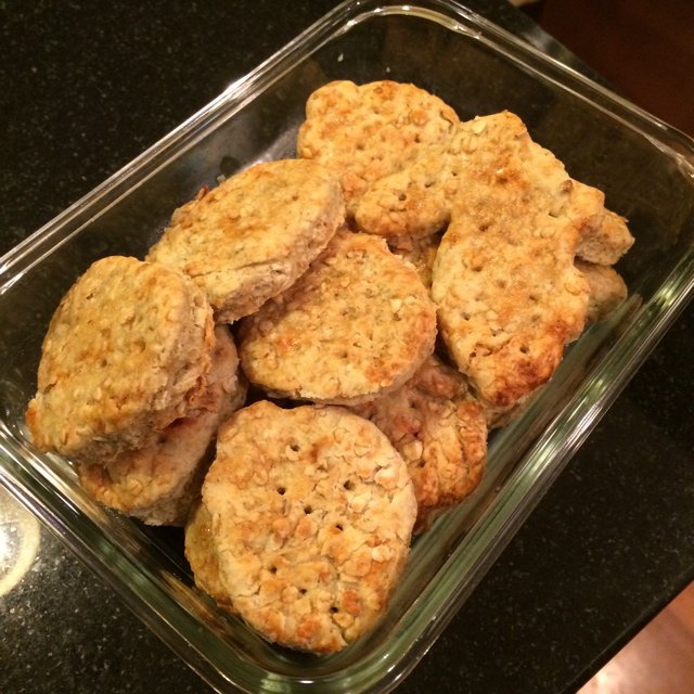 蜂蜜燕麦饼干