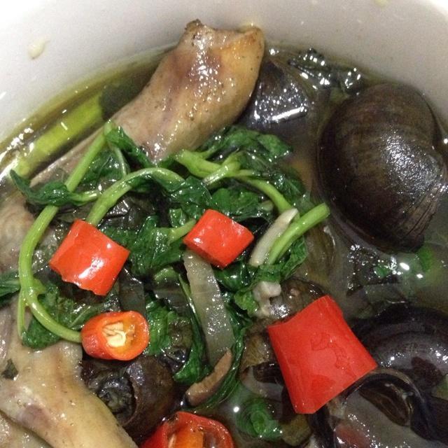 田螺鸭脚煲