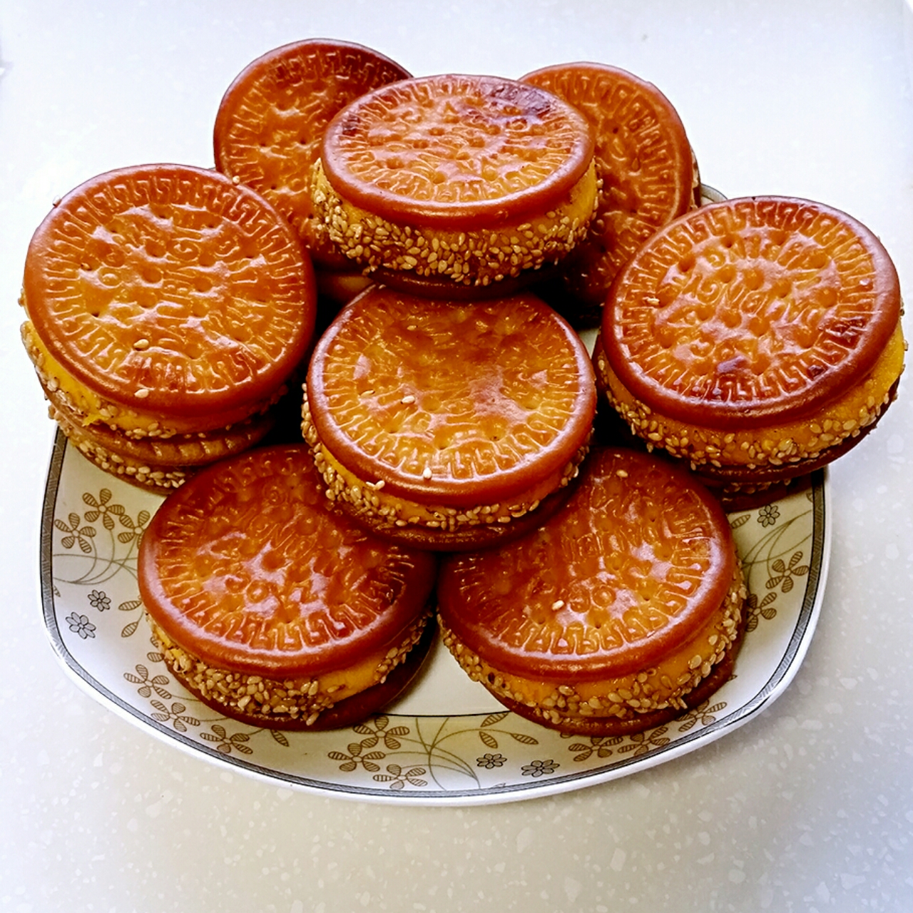金钱南瓜饼