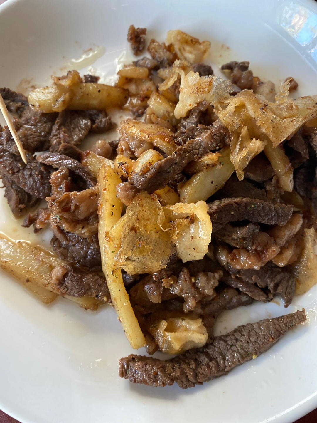 嫩滑爽口❗️一吃就上瘾的牛排土豆煎锅巨简单