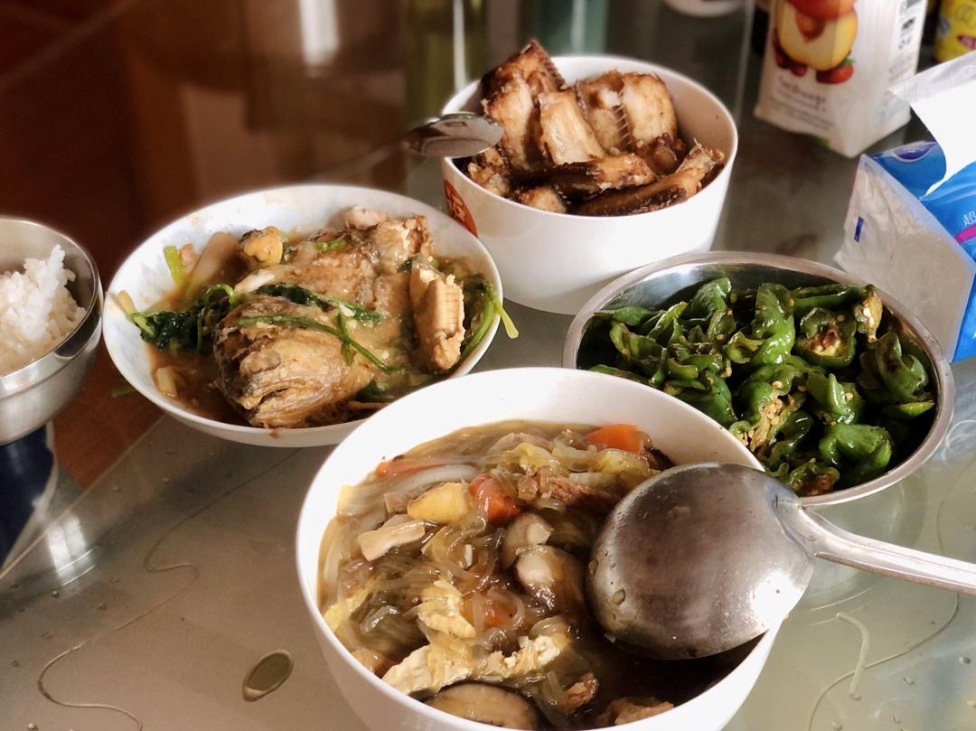 老丁的私房菜-红烧黄花鱼