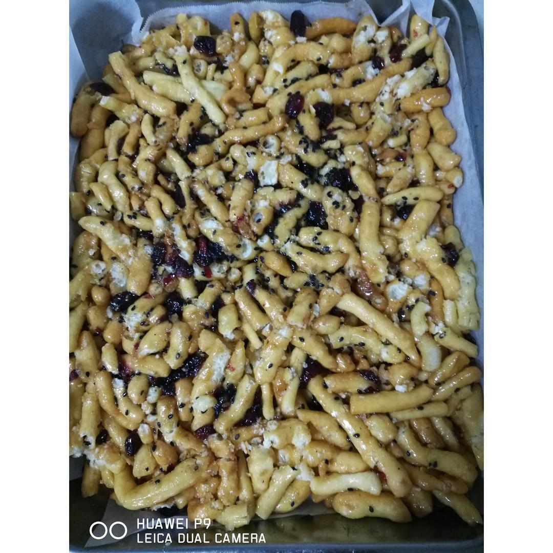 松软的鸡蛋沙琪玛
