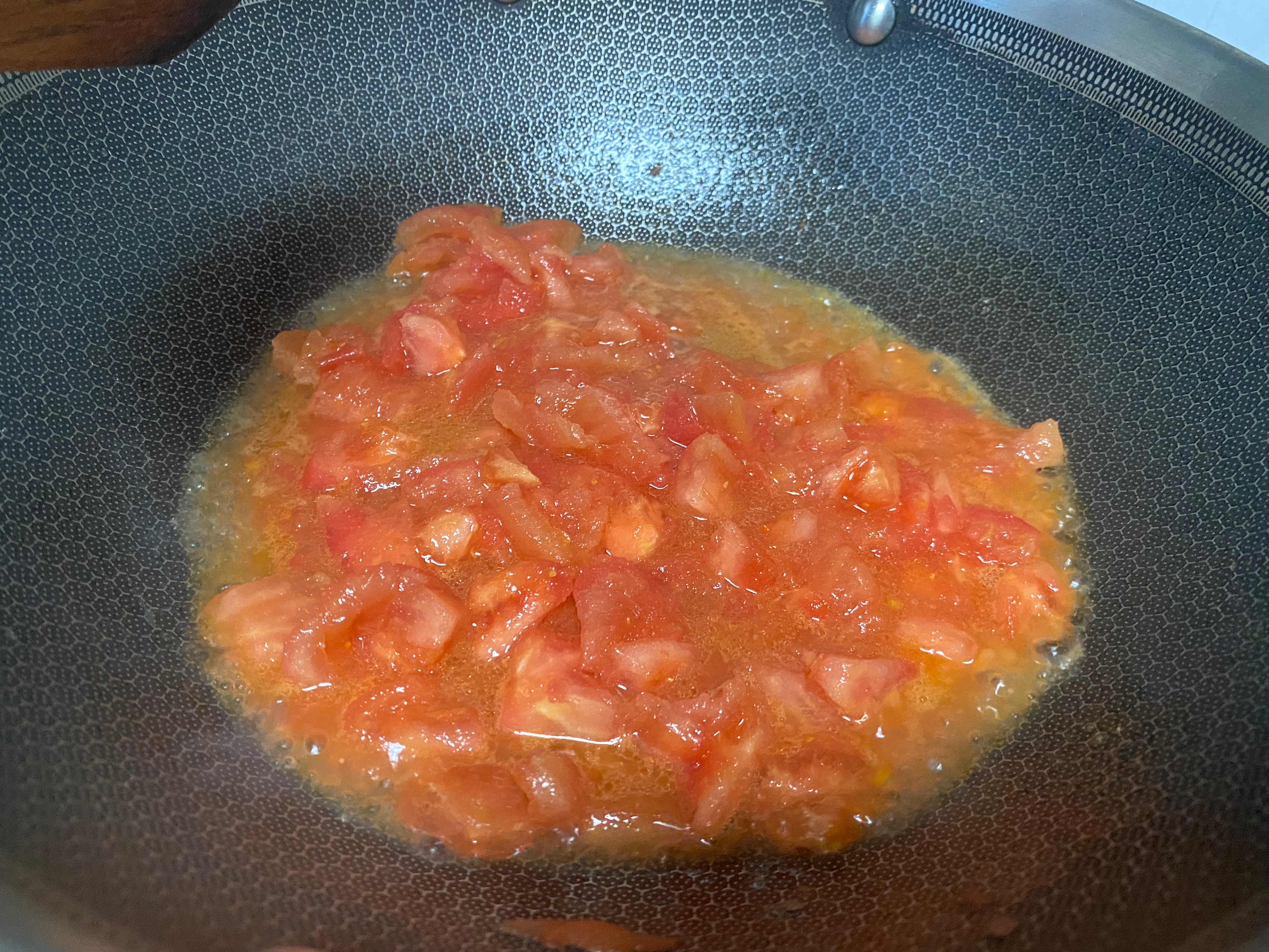 番茄鸡蛋汤的做法 步骤4