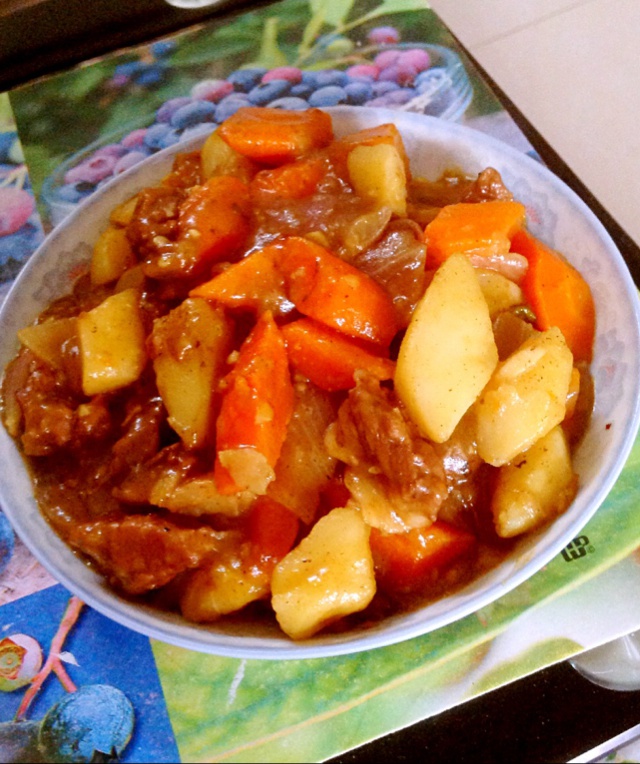 咖喱牛肉