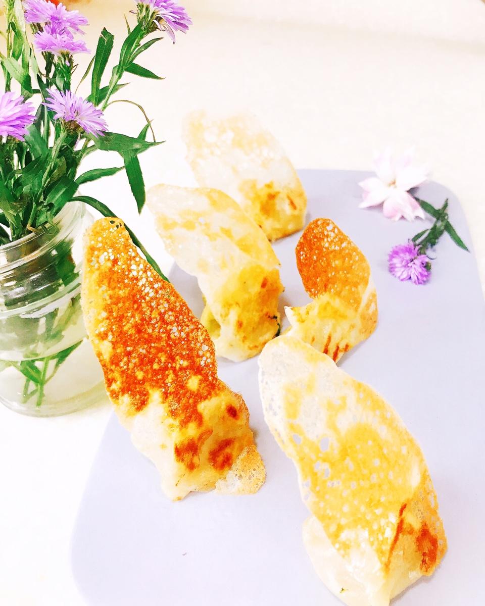 冰花蕾丝煎饺