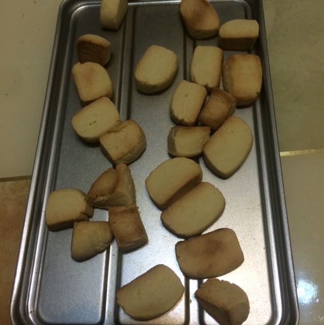 小石头饼干。