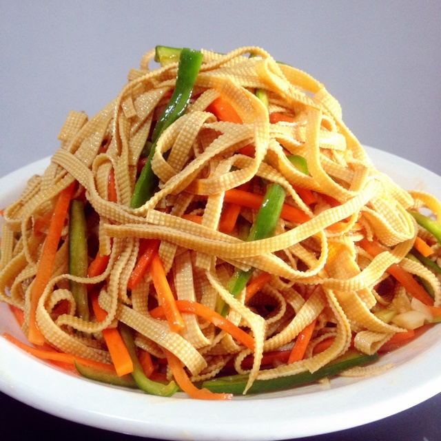 奚姥姥做的拌千张