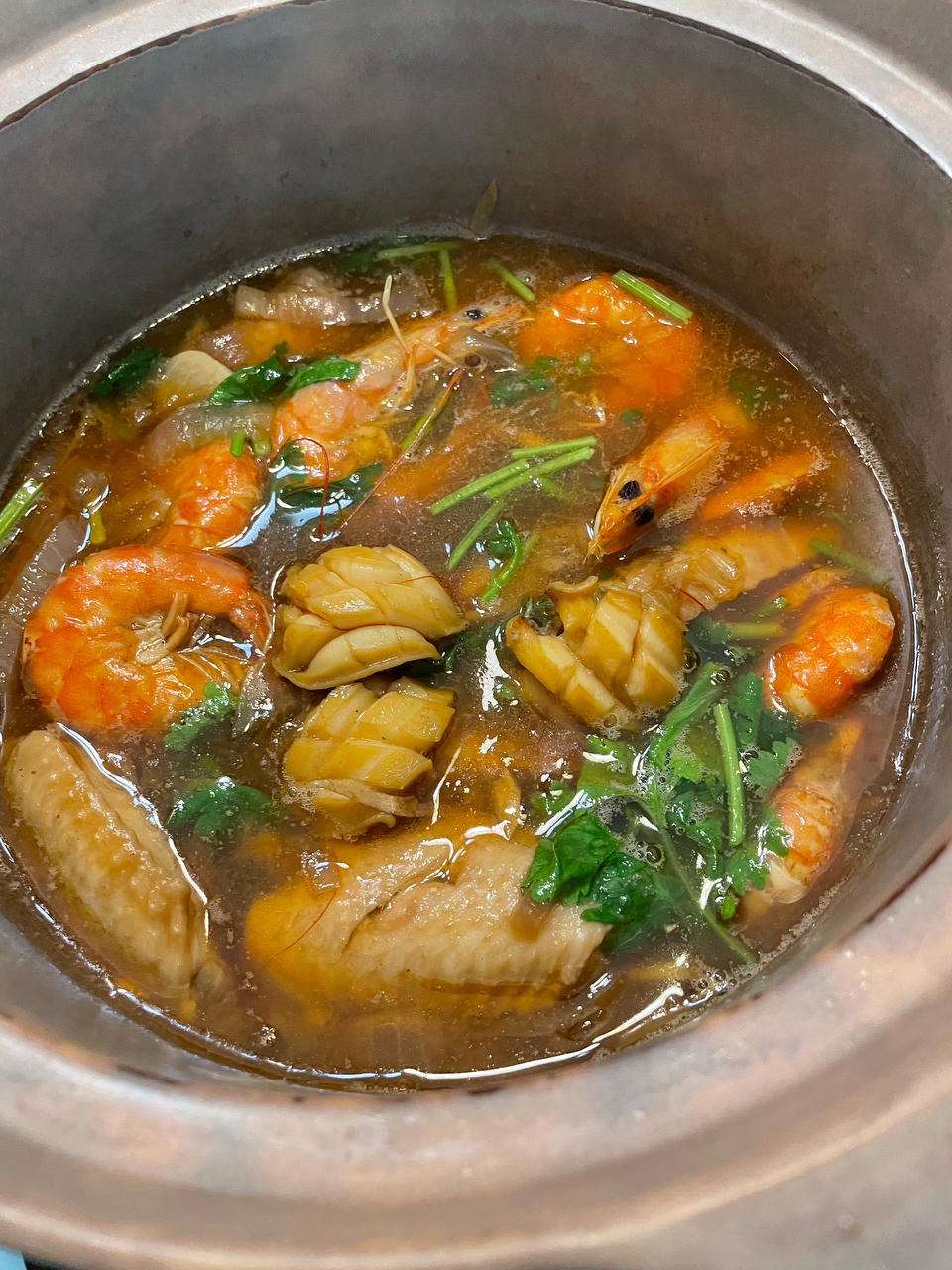 鲍鱼鸡翅煲（家庭版）