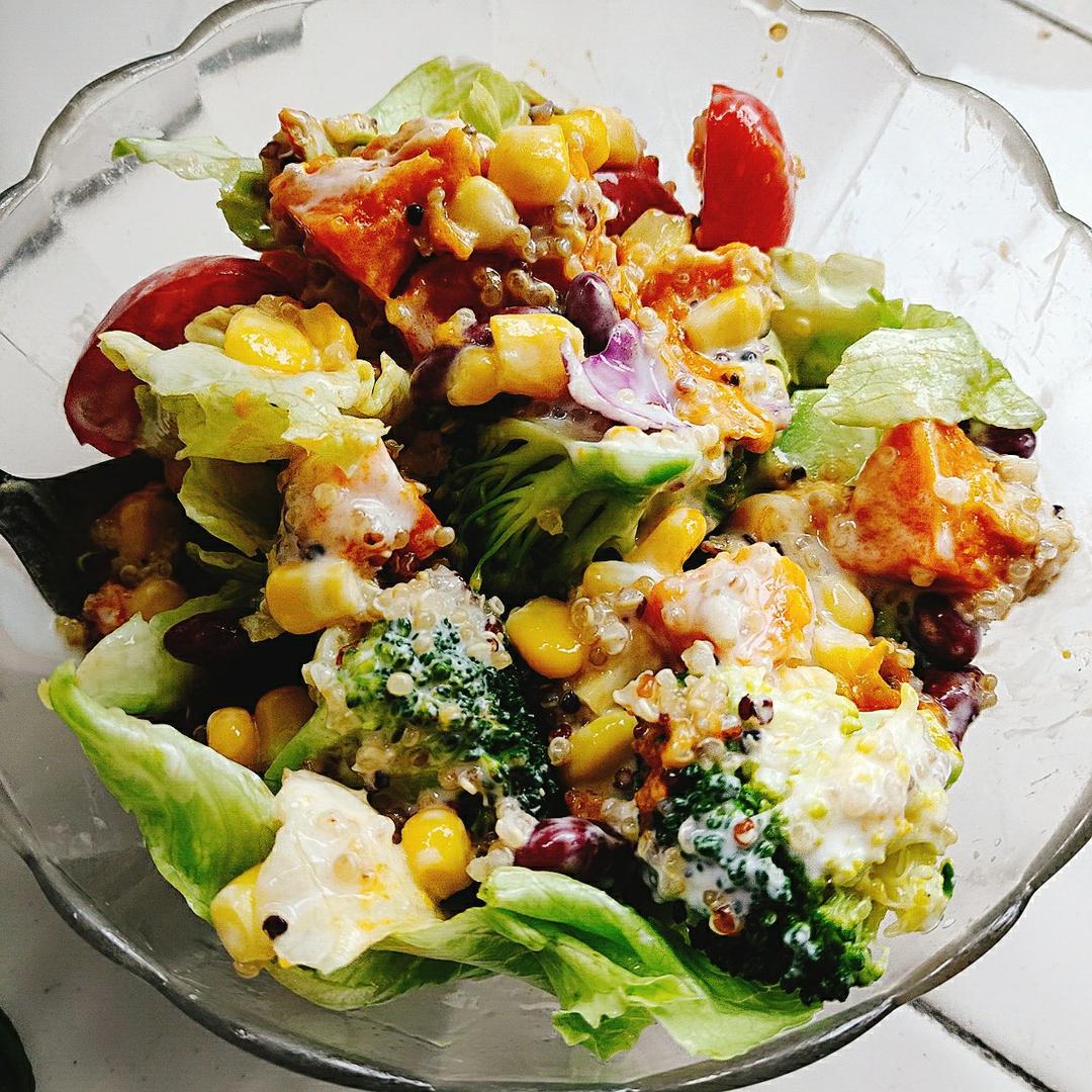 藜麦减脂沙拉【混搭终结篇】