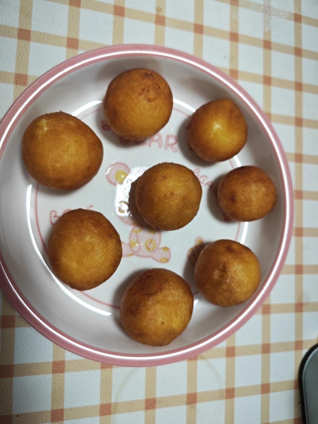 🌸蜜薯芝士丸子