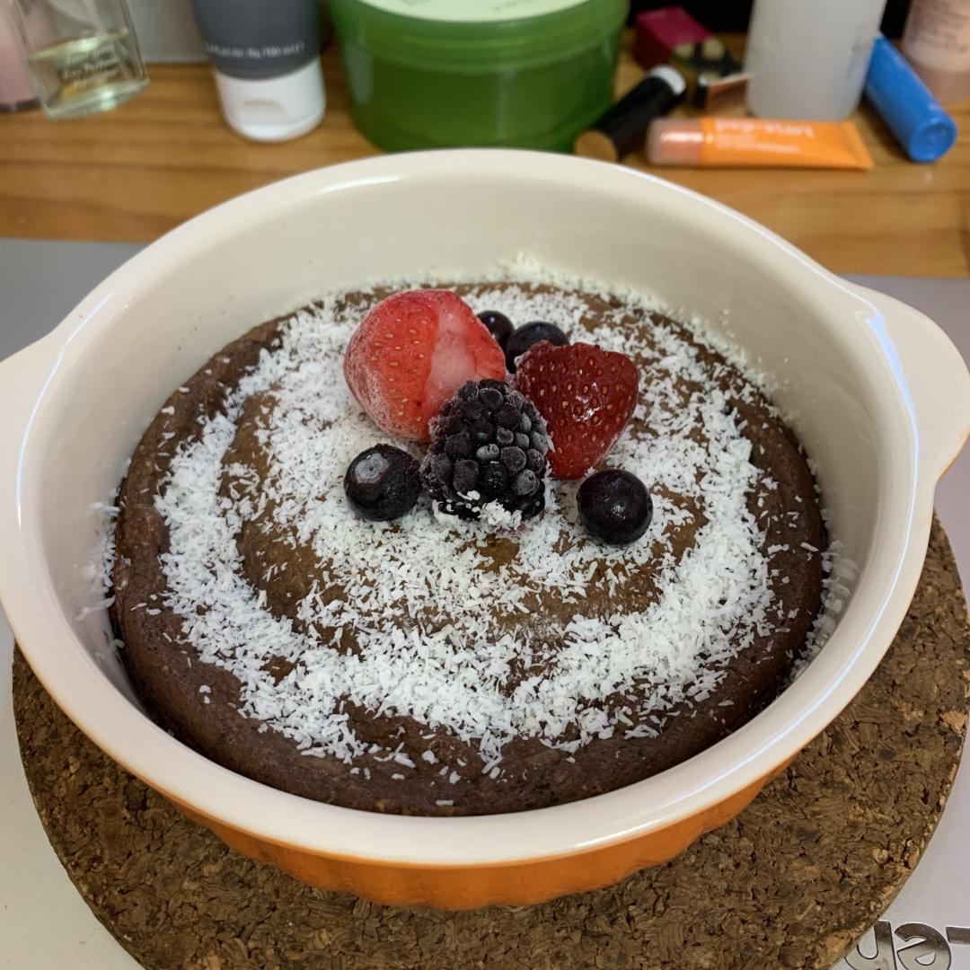 【无油无糖减脂超好吃】布朗尼蛋糕 Fudgy Brownie