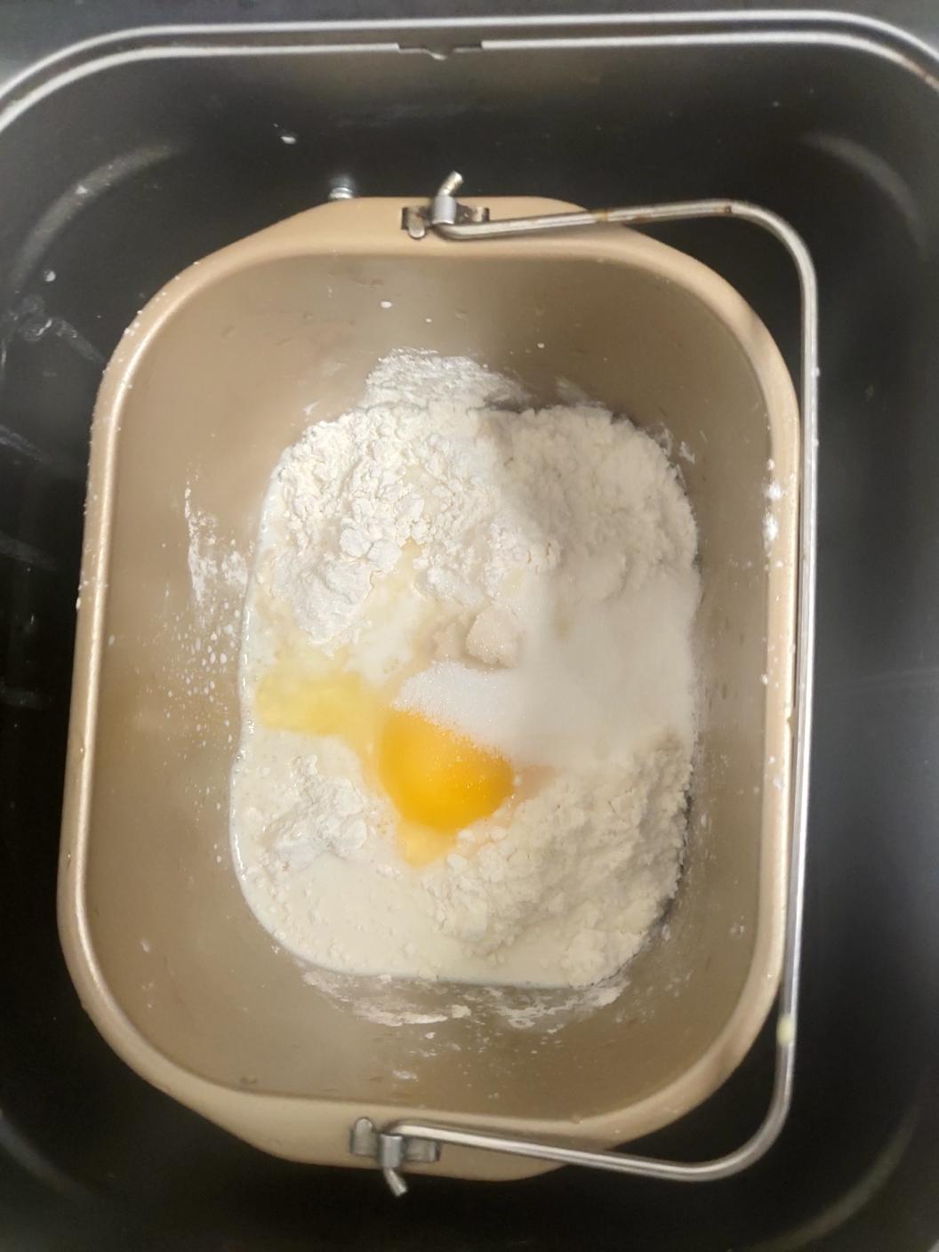 纯奶手撕吐司的做法 步骤1