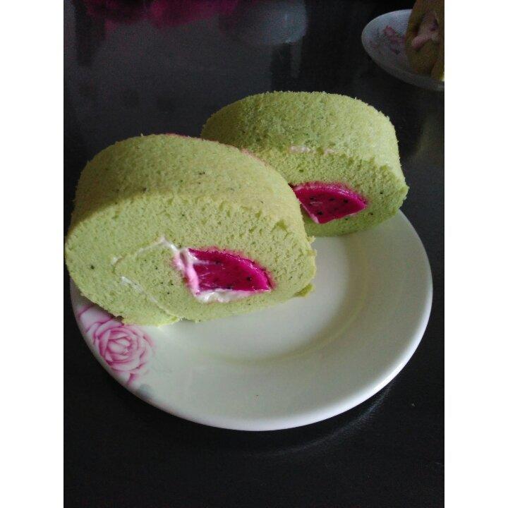 菠菜蛋糕卷（艾叶蛋糕卷)