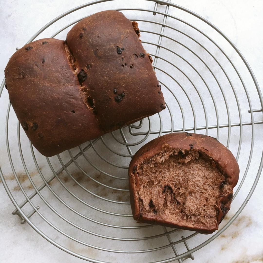 可可巧克力吐司