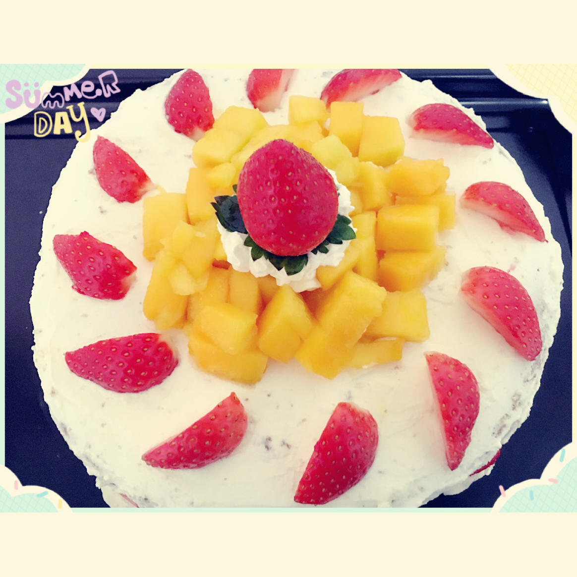 烤箱做蛋糕（戚风蛋糕的做法）