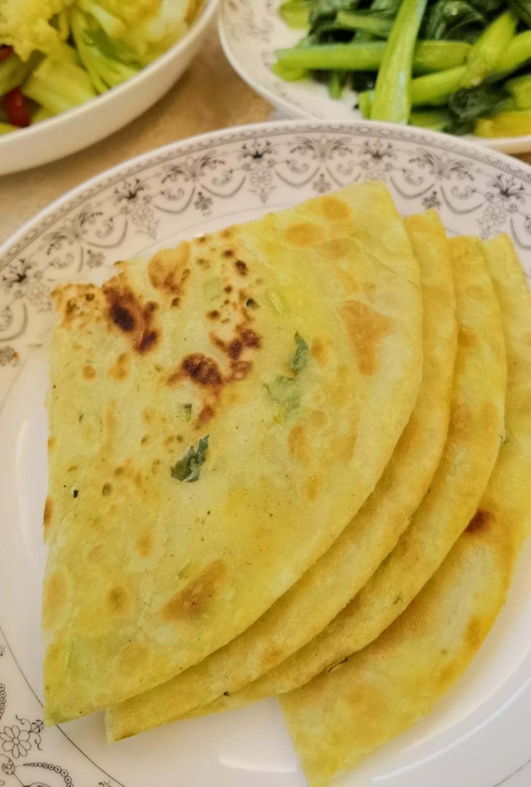 自制烫面饼，无需发面、简单易上手