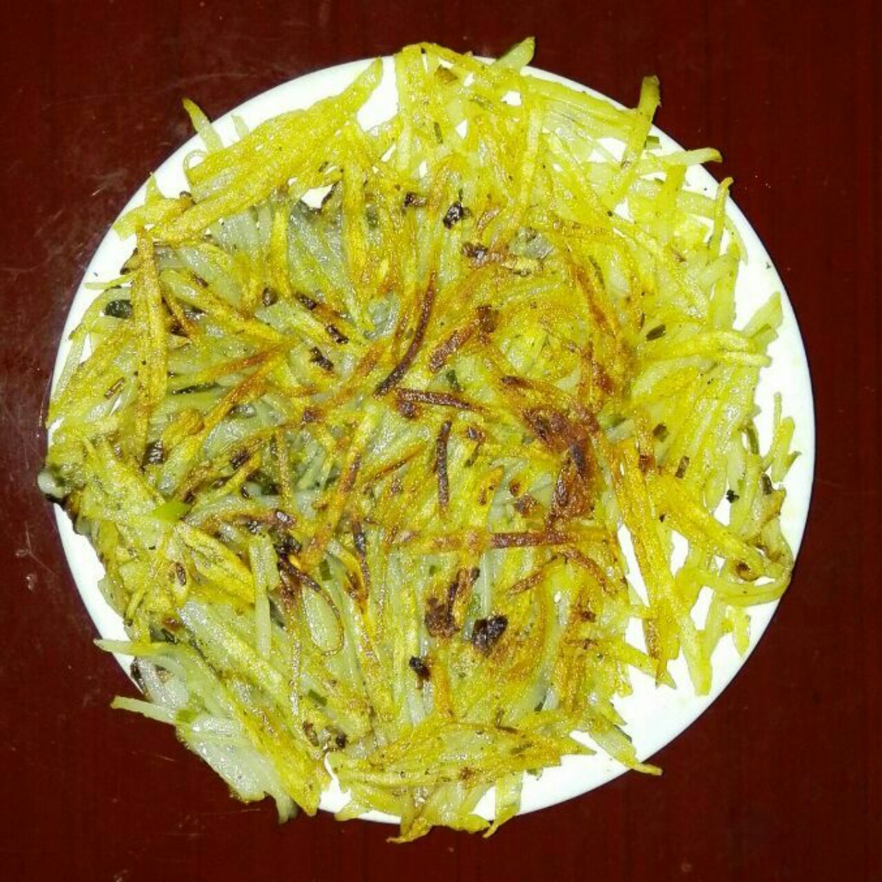 干焙土豆丝