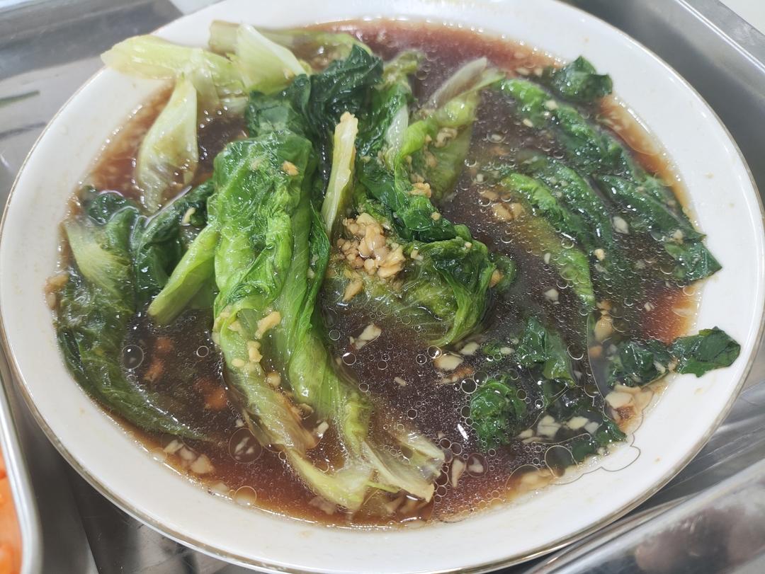 白灼西生菜（减脂菜）