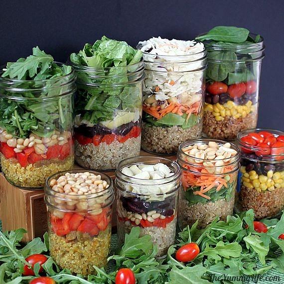 Salad in a Jar的做法