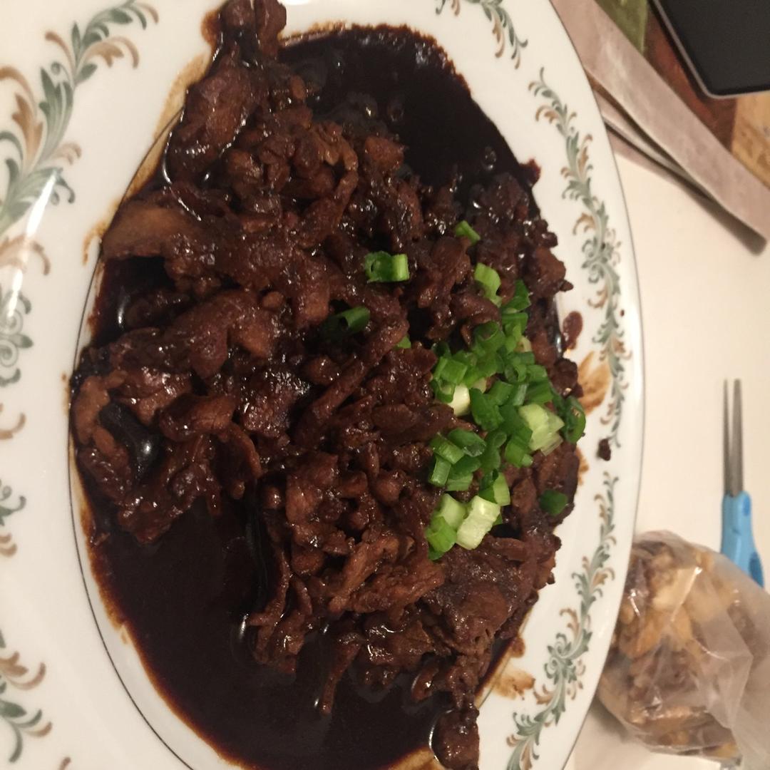 京酱肉丝