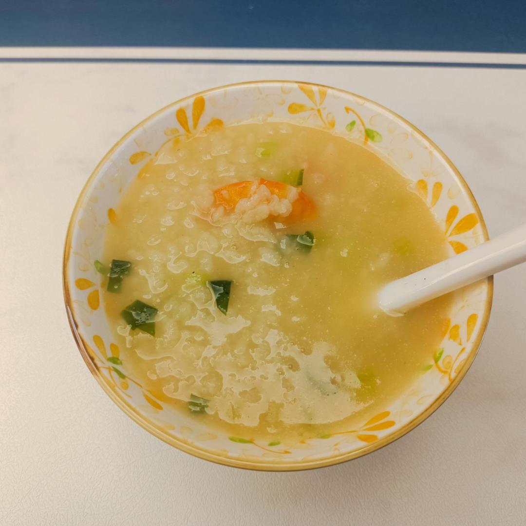 鲜虾砂锅粥