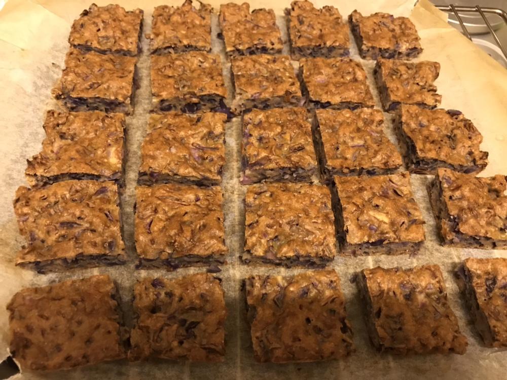 无油低卡的全麦紫甘蓝饼