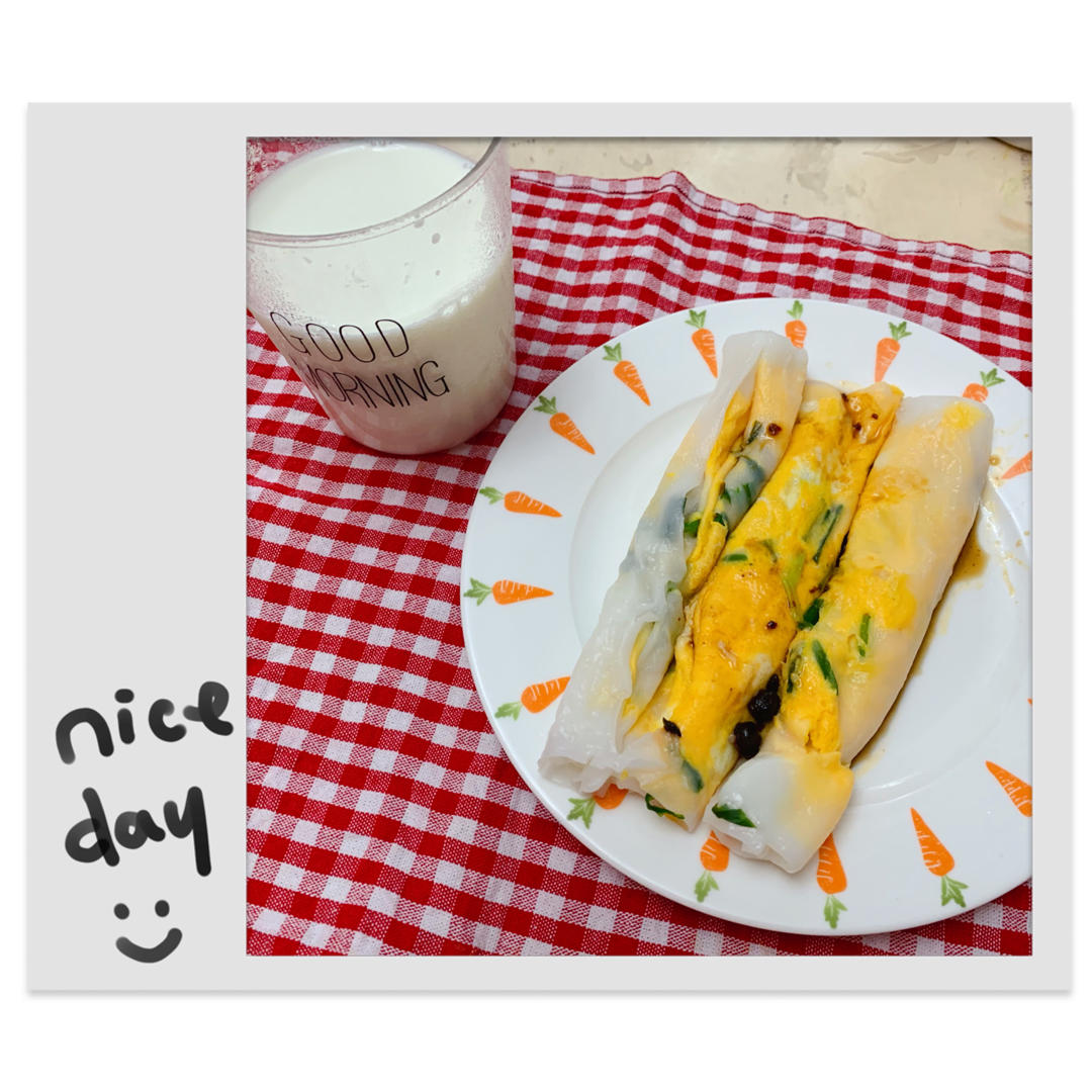 超简单的滑嫩广式肠粉（不用称重+工具替代建议，看小贴士）