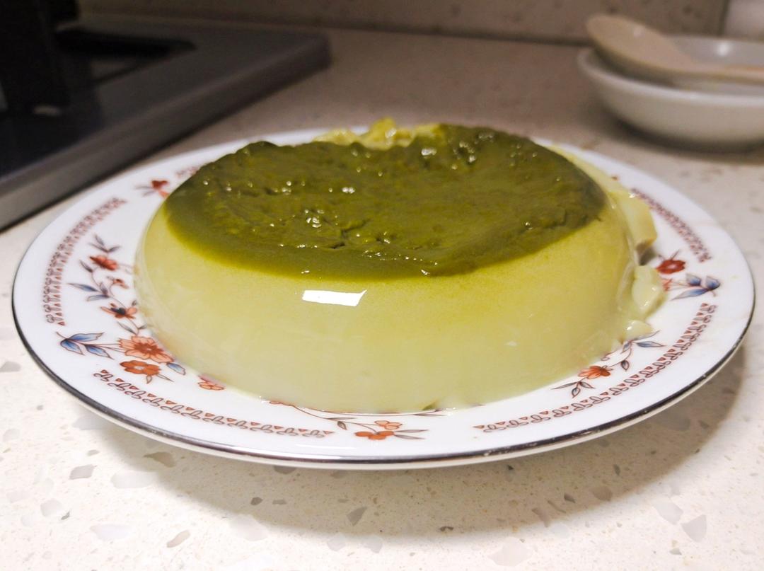 Q嫩弹滑的抹茶布丁